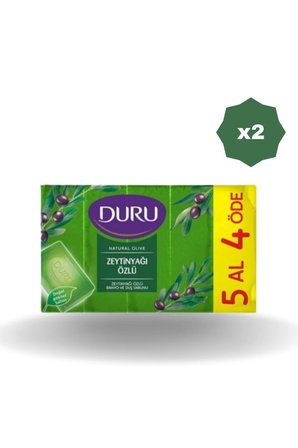 DUŞ SABUNU ZEYTİNYAĞI ÖZLÜ 5'Lİ 150 GR- (2 ADET)