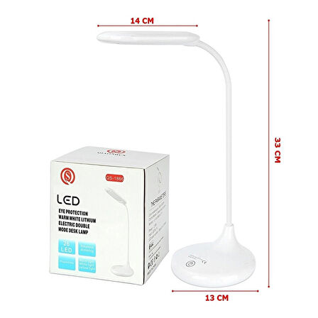 Watton WT-005 Usb Şarjlı Dokunmatik Masa Lambası 26 Led 33cm