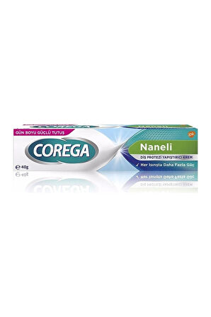 Naneli Diş Protezi Yapıştırıcı Krem 40g