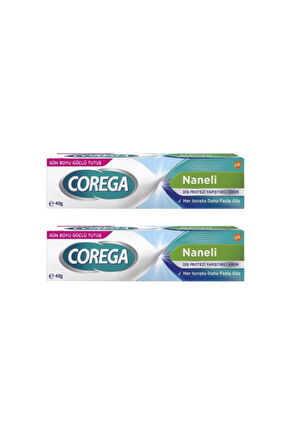 Naneli Diş Protezi Yapıştırıcı Krem 40g (2 Adet)