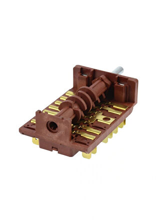 Termikel Fırın Komutatör 7+8 Kademe Şalteri , 4 Konum + off Şalter