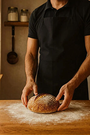 Gabardin Kumaş Mutfak Aşçı Önlüğü Master Chef