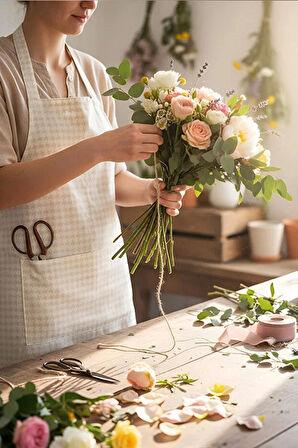 Gabardin Kumaş Mutfak Aşçı Önlüğü Master Chef