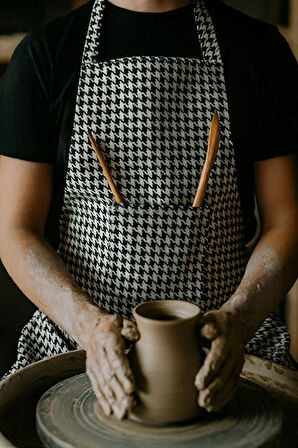 Gabardin Kumaş Mutfak Aşçı Önlüğü Master Chef