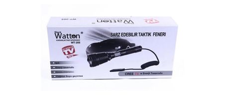 Orjinal 800 Lümen T6 Özel Avcı Feneri Watton Wt-205
