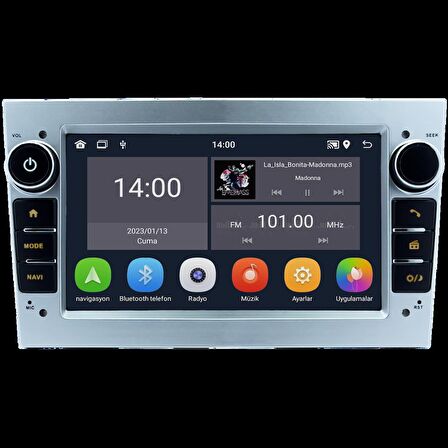 Opel Astra H Android Multimedya Sistemi (2005-2014)