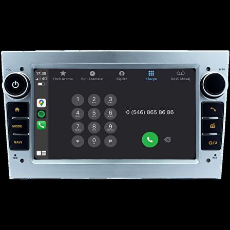Opel Astra H Android Multimedya Sistemi (2005-2014)