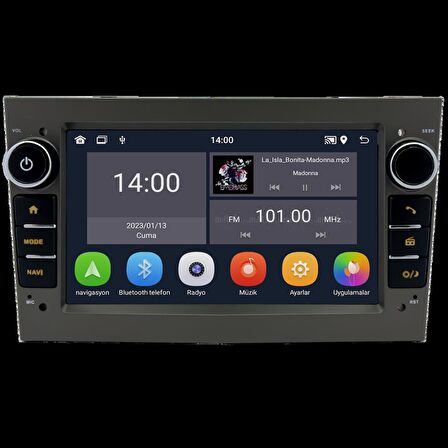 Opel Vectra Android Multimedya Sistemi (2003-2008)