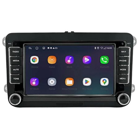 Volkswagen Jetta Android Multimedya Sistemi (2006-2018) CRV-4570XD