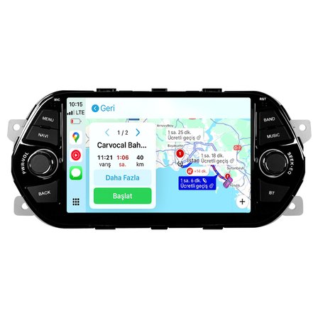 Clarion Fiat Egea Android Multimedya Sistemi (2014-2025) | 4GB RAM 64GB Hafıza | 7” Ekran | CarPlay & Android Auto | Geri Görüş Kamerası CRV-4926C