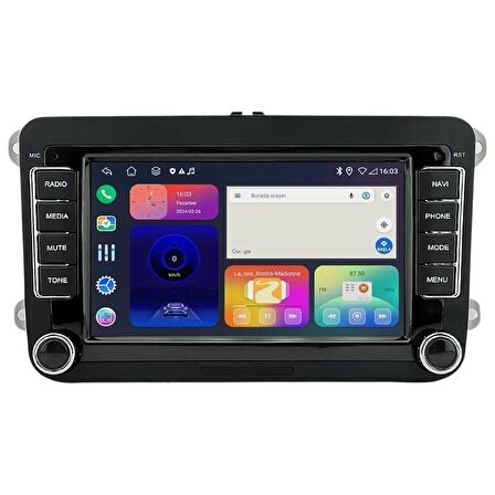 Skoda Fabia Android Multimedya Sistemi (2010-2014) CRV-4570XD