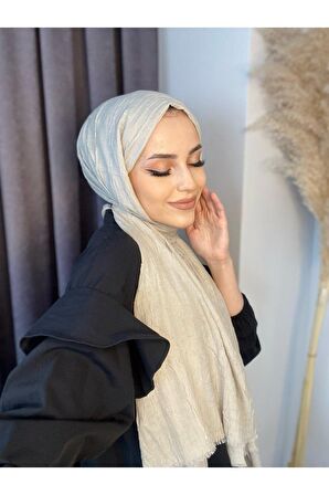 Alcanavm Bambu Kraş Şal gri