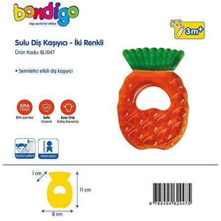 Bondigo Sulu Diş Kaşıyıcı Kırmızı