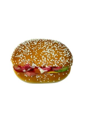 Yapay Sandviç Sebzeli Model Yumuşak Dokulu 12cm