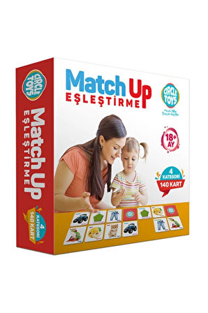 Özlem Toys Match Up Eşleştirme Kartları Algılama Dikkat Beceri Zeka Gelişimi.