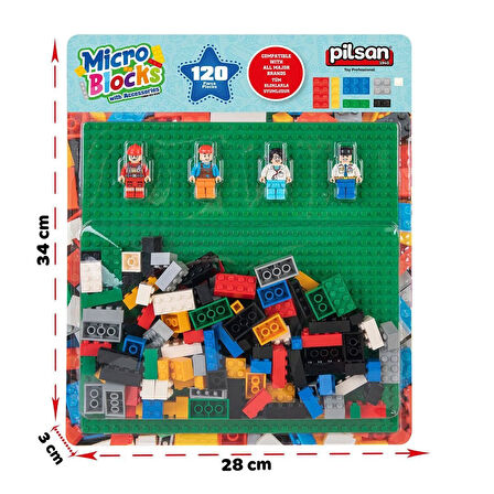 03 625 Micro Bloklar 120 Parça