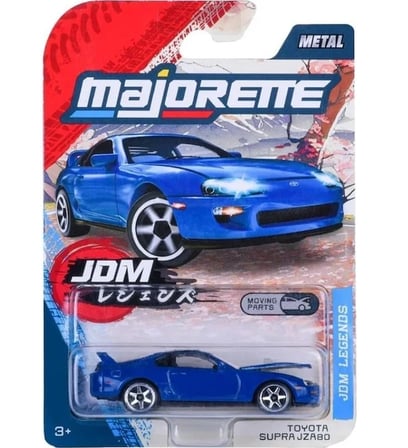 Majorette Japan Serisi Premi̇um Arabalar Toyota Supra JZA80 Lacivert