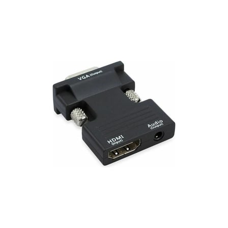 Lunatic 9944 Ses Destekli HDMI To VGA Monitör Çevirici Adaptör Uyumlu HDMI Bağlantı Tipi 