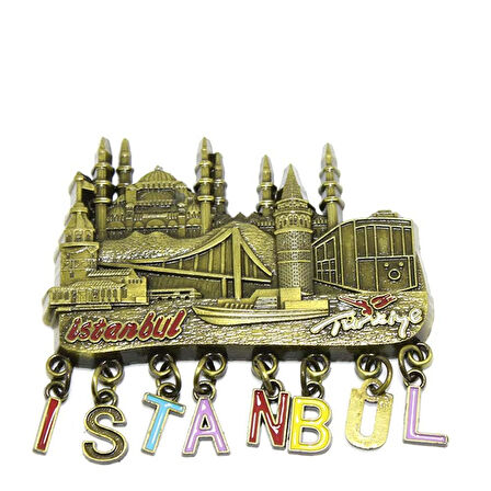 Himarry Metal İstanbul Temalı Yöresel Magnet