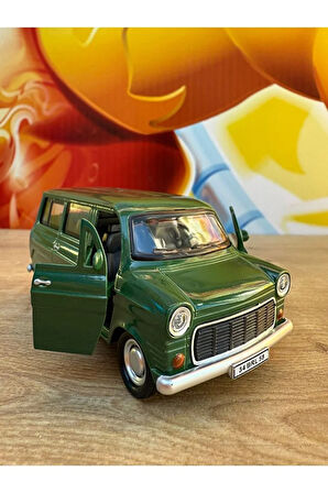 Ford Minibüs Sesli Işıklı Çekbırak Havalı Korna Ford Transit Minibüs Nostalji Metal Kaplar Açılır