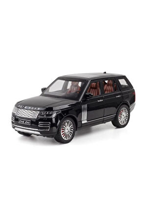 Range Rover Land Jip Tarzı Araba Diecast Model Araba 1:24 Siyah Range Rover Model Diecast Araba