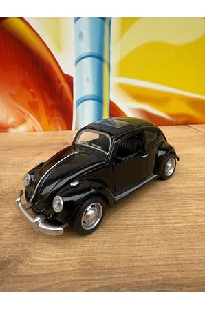 Vosvos Diecast Model Araba Kaplumbağa Wolkswagen Klasik Model Araba Sesli Işıklı Açılan Kapılar