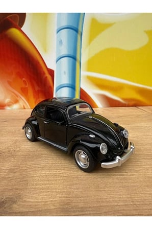 Vosvos Diecast Model Araba Kaplumbağa Wolkswagen Klasik Model Araba Sesli Işıklı Açılan Kapılar