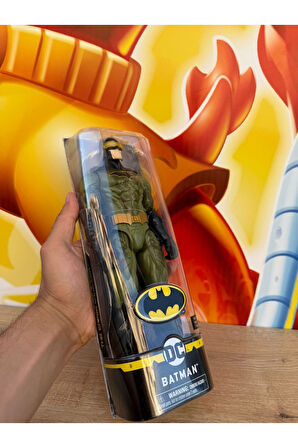 Batman Figür Oyuncak Karakter Orijinal Batman Yeşil Kostümlü Figür