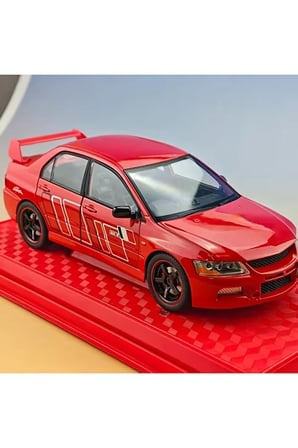 Mitsubishi Lancer Evolution EV09 Diecast Model Araba 1:24 Modifiyeli Mitsubishi Lancer