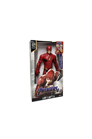OYUNCAK FLASH SESLİ BÜYÜK OYUNCAK ACTION FİGÜR 30 CM FLASH FİGÜR AVENGERS FLASH KARAKTERİ
