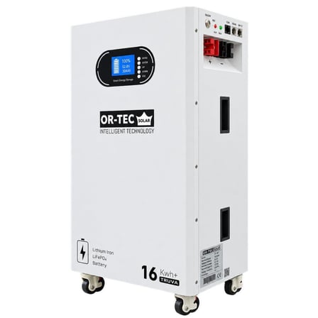 OR-TEC Solar Truva Serisi 16 kWh 51.2 V 314 Ah LiFePO4 Batarya