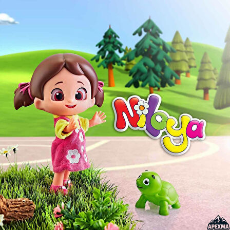 Niloya ve Tospik Model Bebek - Oyuncak Eklemleri Hareketli Model Bebek
