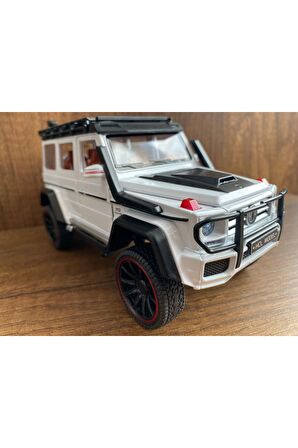 MERCEDES G65 JİP DİECAST ARABA MERCEDES G65 ARBA BRABUS ROCKET G65 DİECAST METAL ARABA IŞIKLI SESLİ