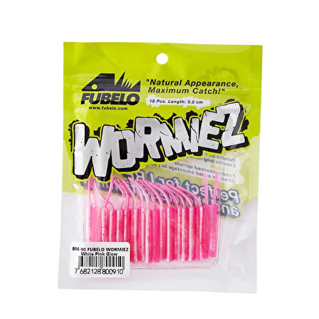 Fubelo Wormiez 5.2 Cm LRF Silikon Yem PINK GLOW