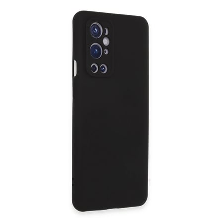 One Plus 9 Pro Kılıf Nano içi Kadife Silikon - Siyah