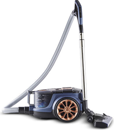 Karaca Vantuz Max Force Talky F1 Pet Başlıklı Midnight Blue Toz Hazneli