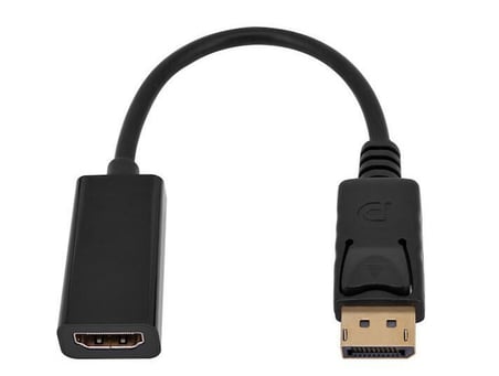 Lunatic 8058 Display To HDMI 1080P 4K DP Port HDMI HDTV kablo adaptörü dönüştürücü HDTV Tüm Cihazlar İçin