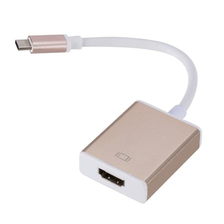Lunatic 8060 TYPE C TO HDMI 4K 30Hz  dönüştürücü tip C bilgisayar projektör ve Tablet için HDMI adaptörü  Ultra yüksek çözünürlüklü
