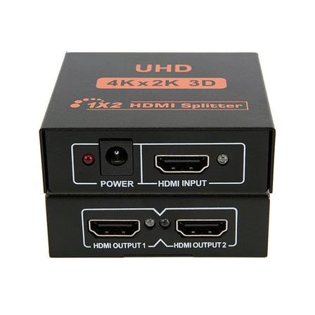 Lunatic 3544 2 Port Uhd 4k Hdmi Switch Ekran Monitör Splitter Çoklayıcı Çoğaltıcı
