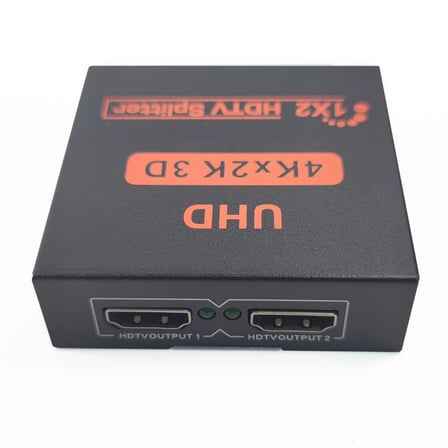 Lunatic 3544 2 Port Uhd 4k Hdmi Switch Ekran Monitör Splitter Çoklayıcı Çoğaltıcı
