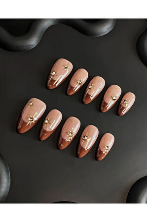 12'li Hazır Takma Tırnak (Yanında Bant Yapıştırıcı ile Birlikte)