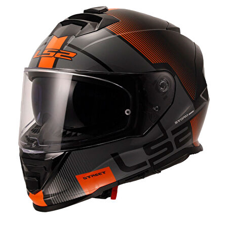 STORM 2 EPIC SİYAH-TURUNCU KASK