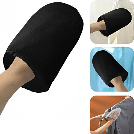 Microcase Dikey Buharlı Ütülerle Uyumlu Isıya Dayanıklı Mini El Ütüsü Pedi - SİYAH AL5314 1 Adet