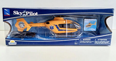 DİANOM, SUNMAN 1:34 ÖLÇEK EUROCOPTER EC-135 HELİKOPTER METAL