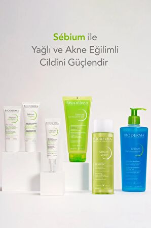 Bioderma Sebium Hassas Ciltler İçin Akne Karşıtı Gece-Gündüz Akne Krem  30 ml 