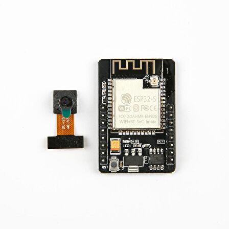 ESP32-CAM WiFi Bluetooth Geliştirme Kartı + OV2640 Kamera Modülü