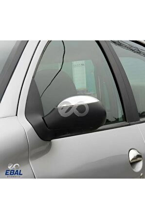 Peugeot 1007 Krom Ayna Kapağı 2 prç. 2005 Üzeri P. Çelik