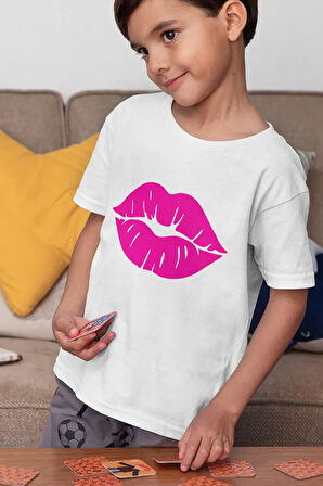 Barbi Baskılı Unisex Çizgi Film Çocuk Tişört (1-12 YAŞ)