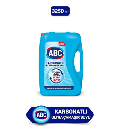 ABC Ultra Çamaşır Suyu Karbonatlı 3,25 Lt