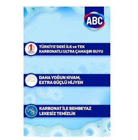 ABC Ultra Çamaşır Suyu Karbonatlı 3,25 Lt